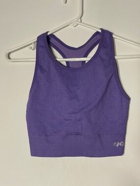 Purple seamless Ryka bra size L